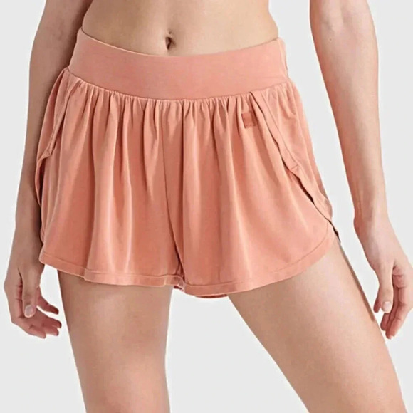 Superdry Women's casual shorts Superdry Flex | Terra Cotta Orange  | 10 - Picture 1 of 10